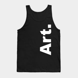 Art (white text) Tank Top